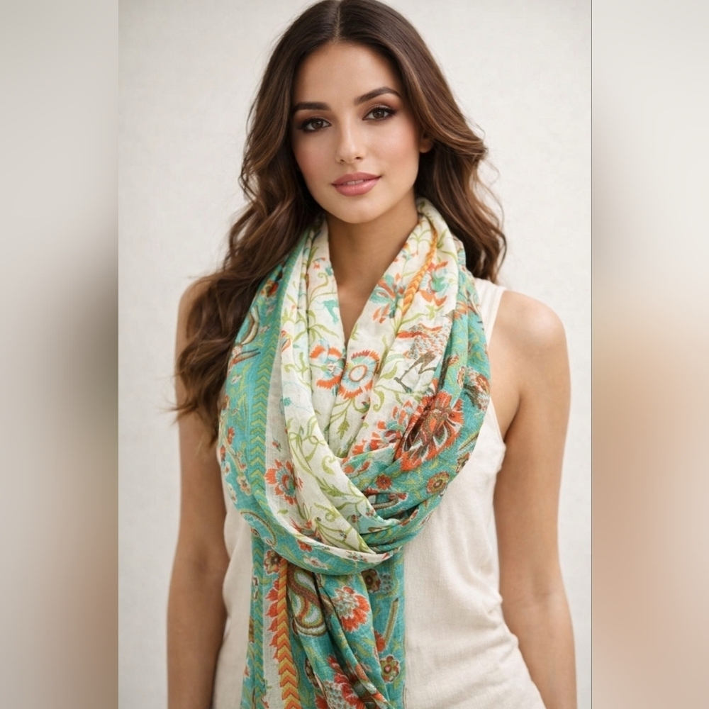 Supplement D'am Paris NWTs Bird of Paradise Wool stole